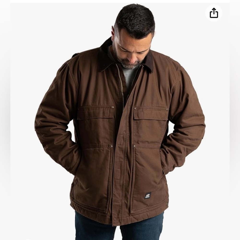 Berne men’s heavy coat size L